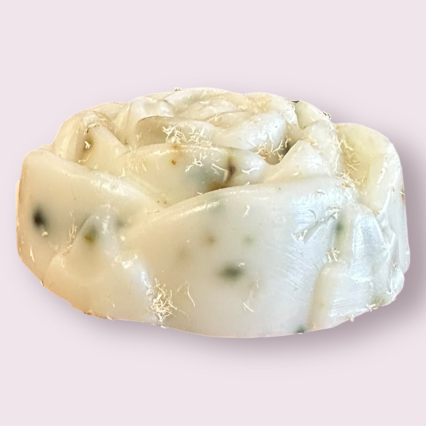 Rose Cedarwood Shredded Loofah Bar Soap