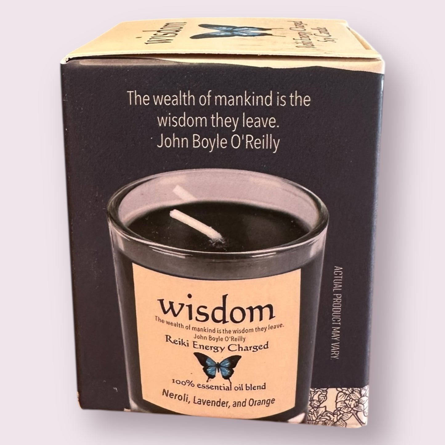 Herbal Intention Candles: Wisdom