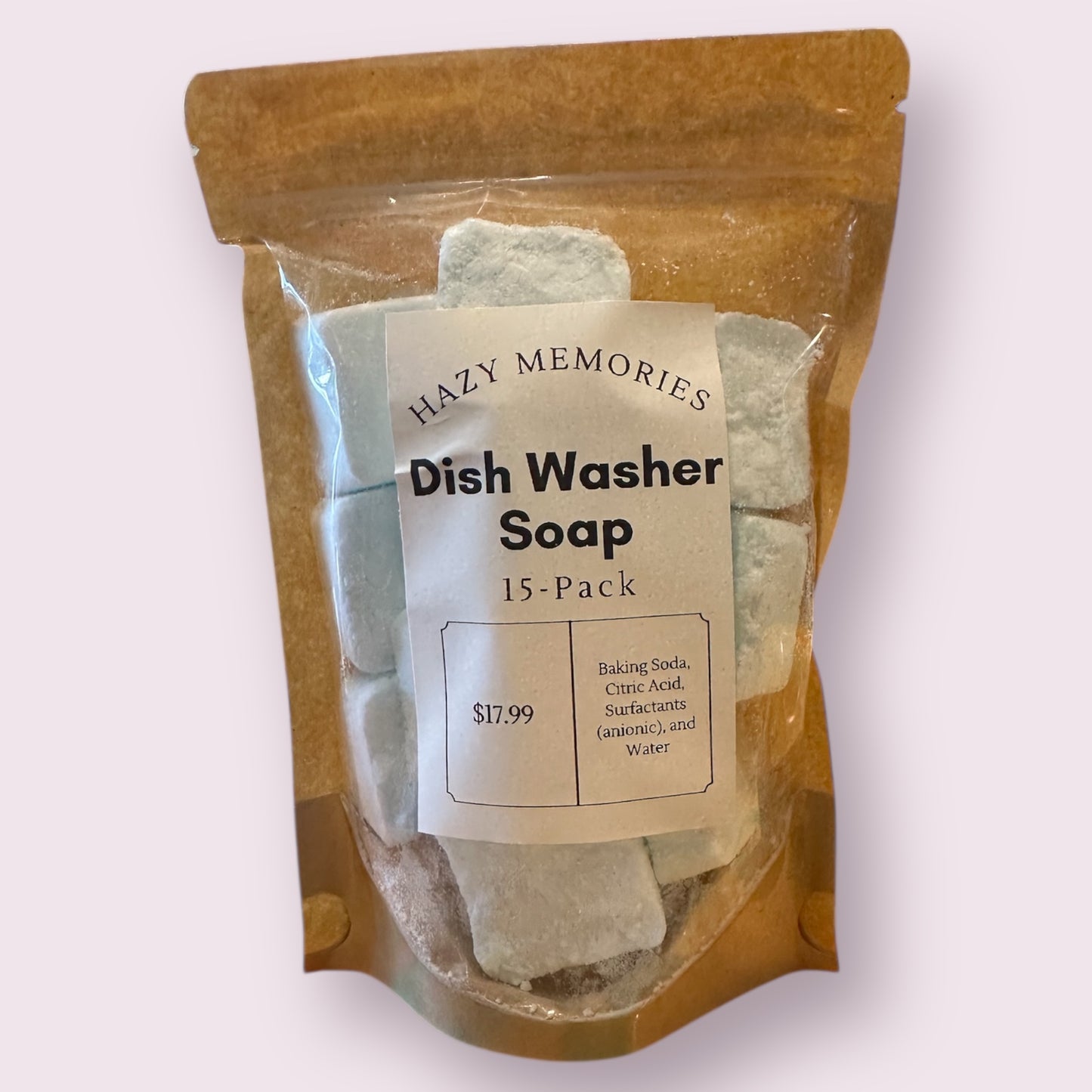 Dish Washer Soap 15-Pack