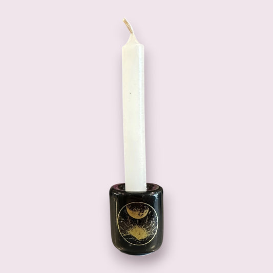 Sun Moon and Stars MINI CANDLE HOLDERS WITH DESIGN