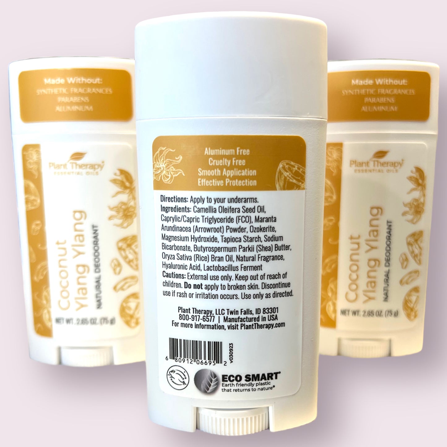 Coconut Ylang Ylang Natural Deodorant