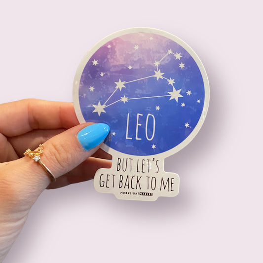 Leo - Die Cut Sticker