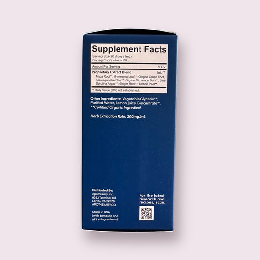 Blue Burn™, Metabolic & Weight Support Herbal Drops