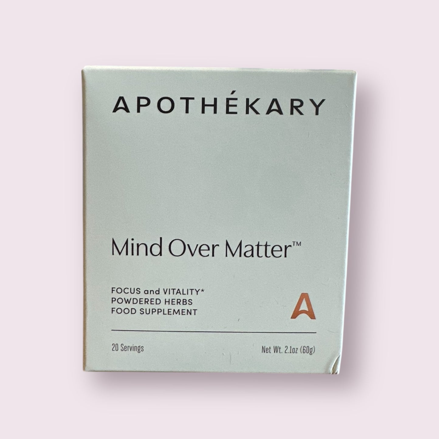 Mind Over Matter® - Focus & Cognition Herbal Supplement