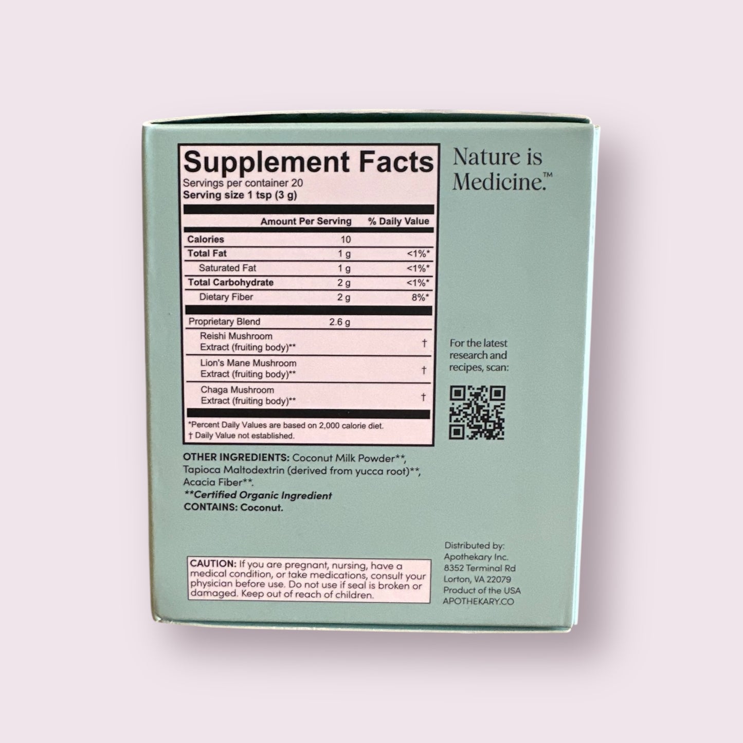 Mind Over Matter® - Focus & Cognition Herbal Supplement