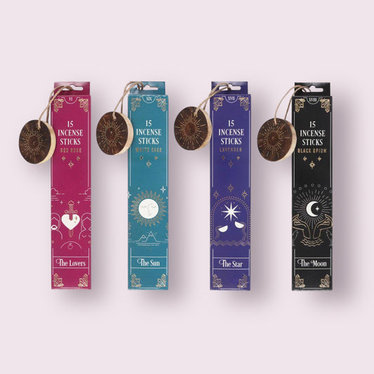 Tarot Card Incense Sticks - 15 Sticks