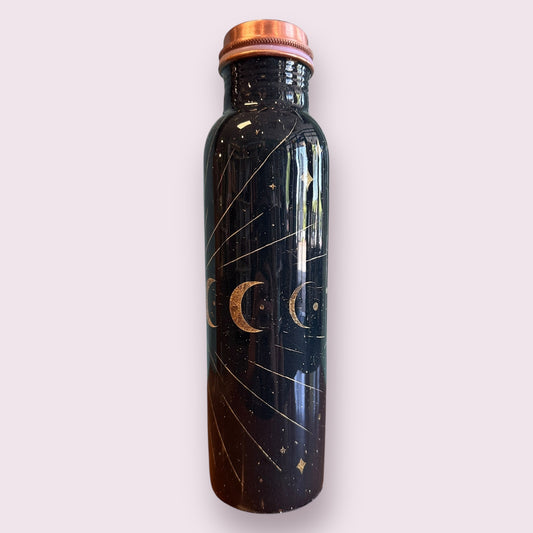 Lunar Cycle Copper Water Bottle (950 ml.)