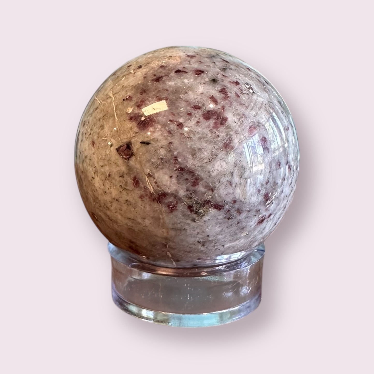 Rubellite Sphere