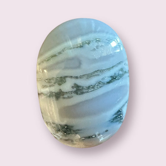 Palm Stone - Moss Agate | Moss Agate Gemstone