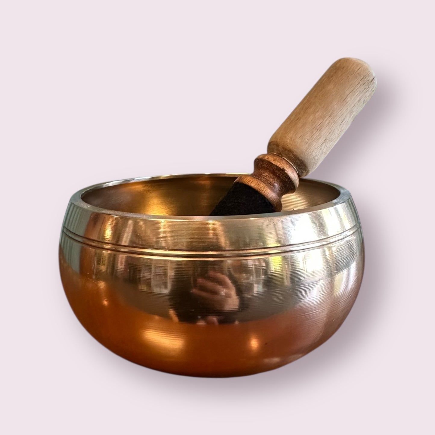 Machine Made Singing Bowl Medium Plain (Each)