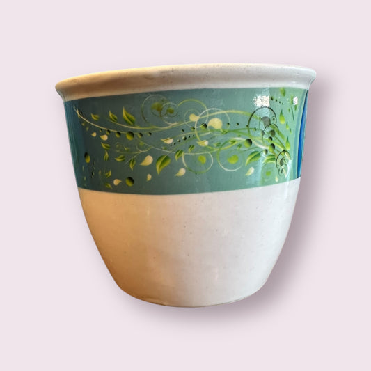 Tree of Life Ceramic Smudge Pot