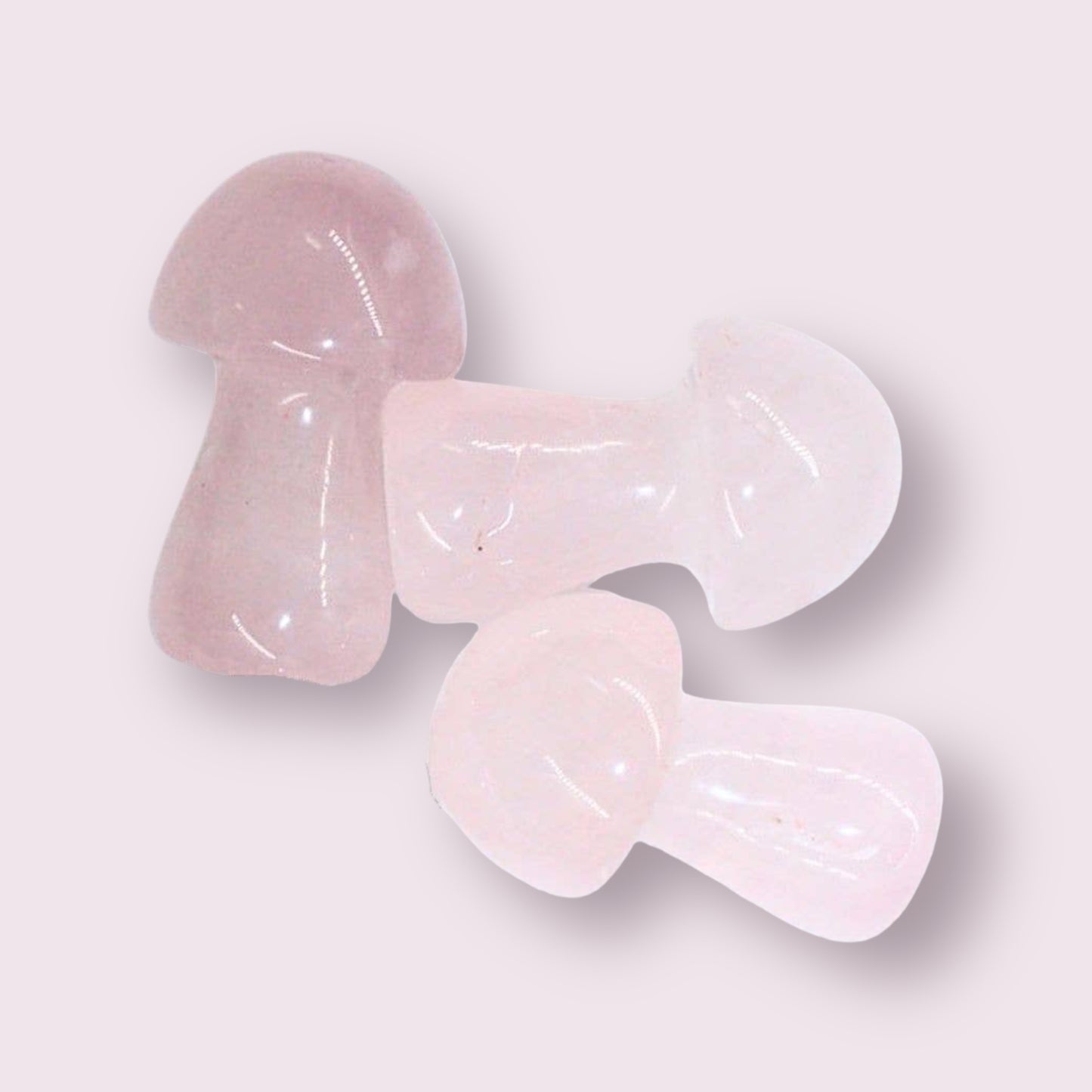 Rose Quartz Large Crystal Mushroom