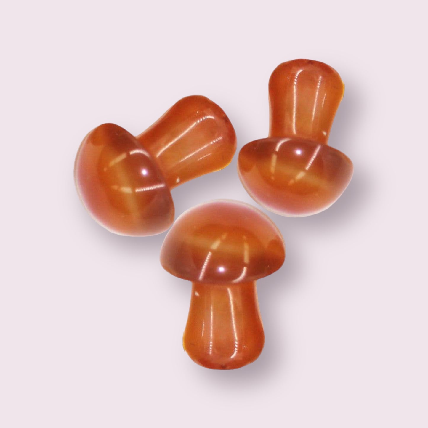 Carnelian Large Crystal Mushroom