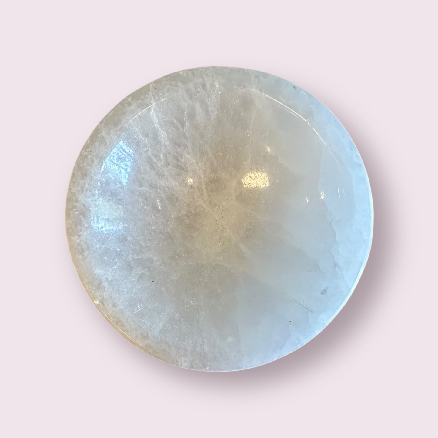 Selenite Dish - Round