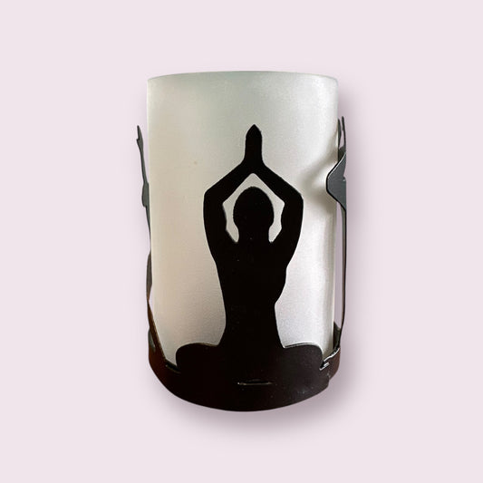Yoga Tea Light Holder
