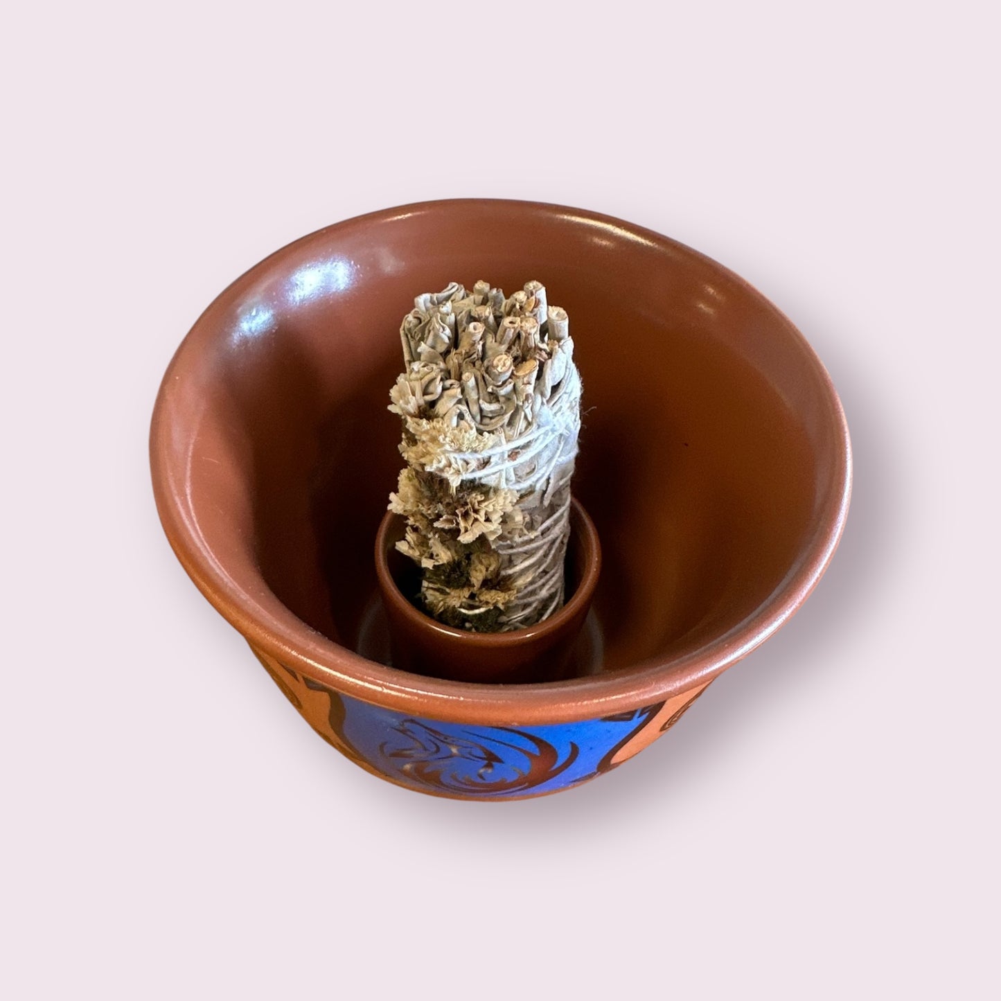 Indigenous Style Smudge Pot