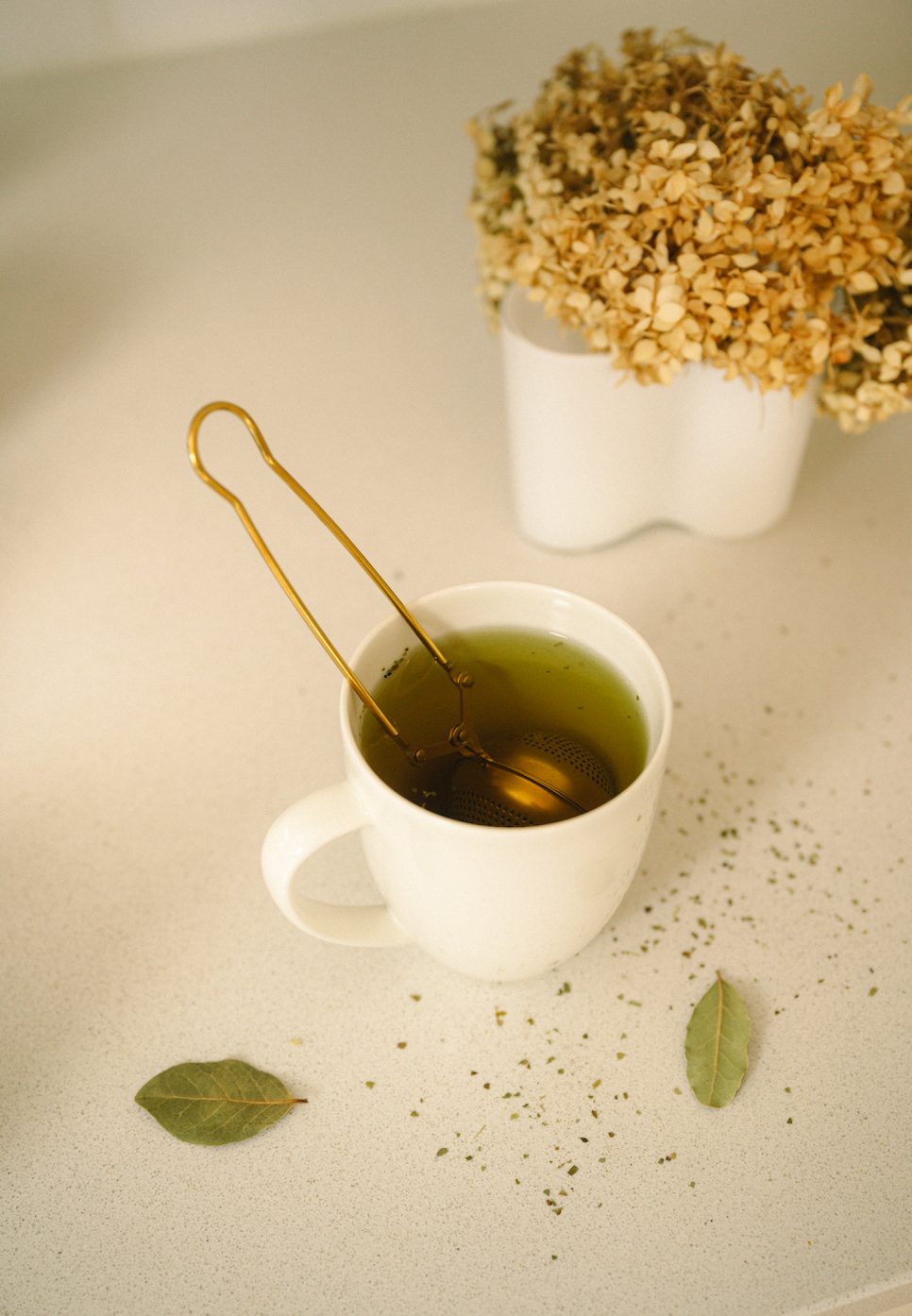 Stainless Steel Tea Strainer | Infuser: Rose Gold