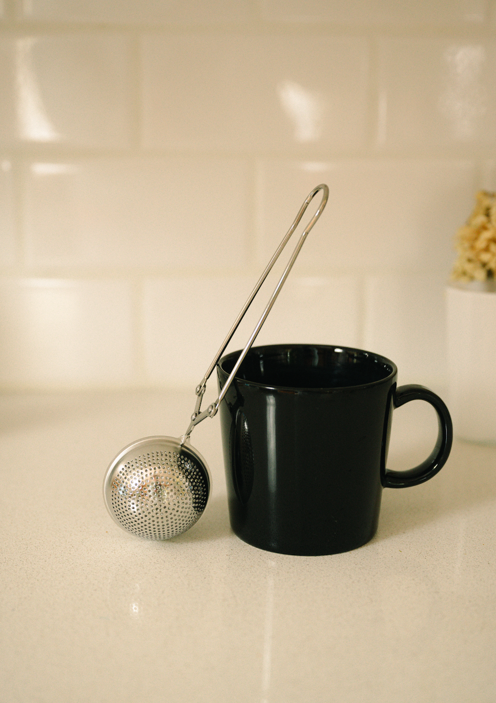 Stainless Steel Tea Strainer | Infuser: Rose Gold