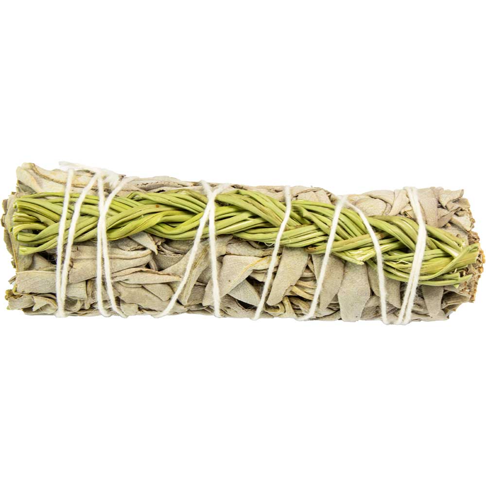 Smudge Stick Mini White Sage & Sweetgrass