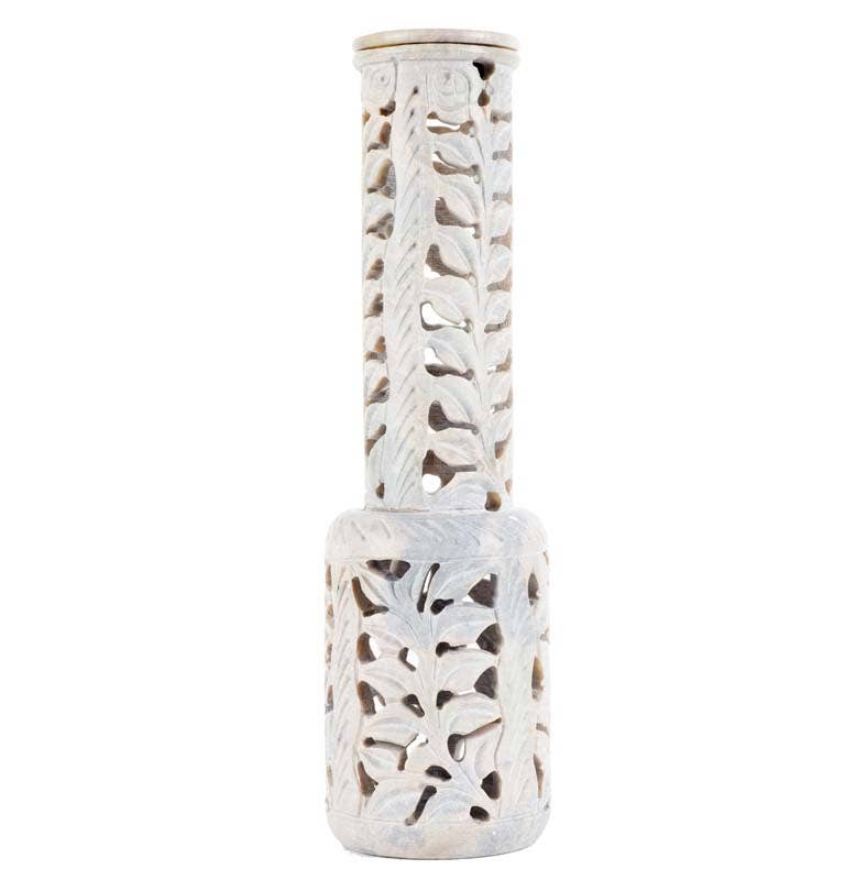 Soapstone Stick Holder Tower