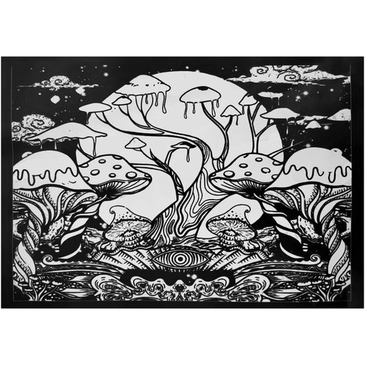 Magic Mushroom Tapestry