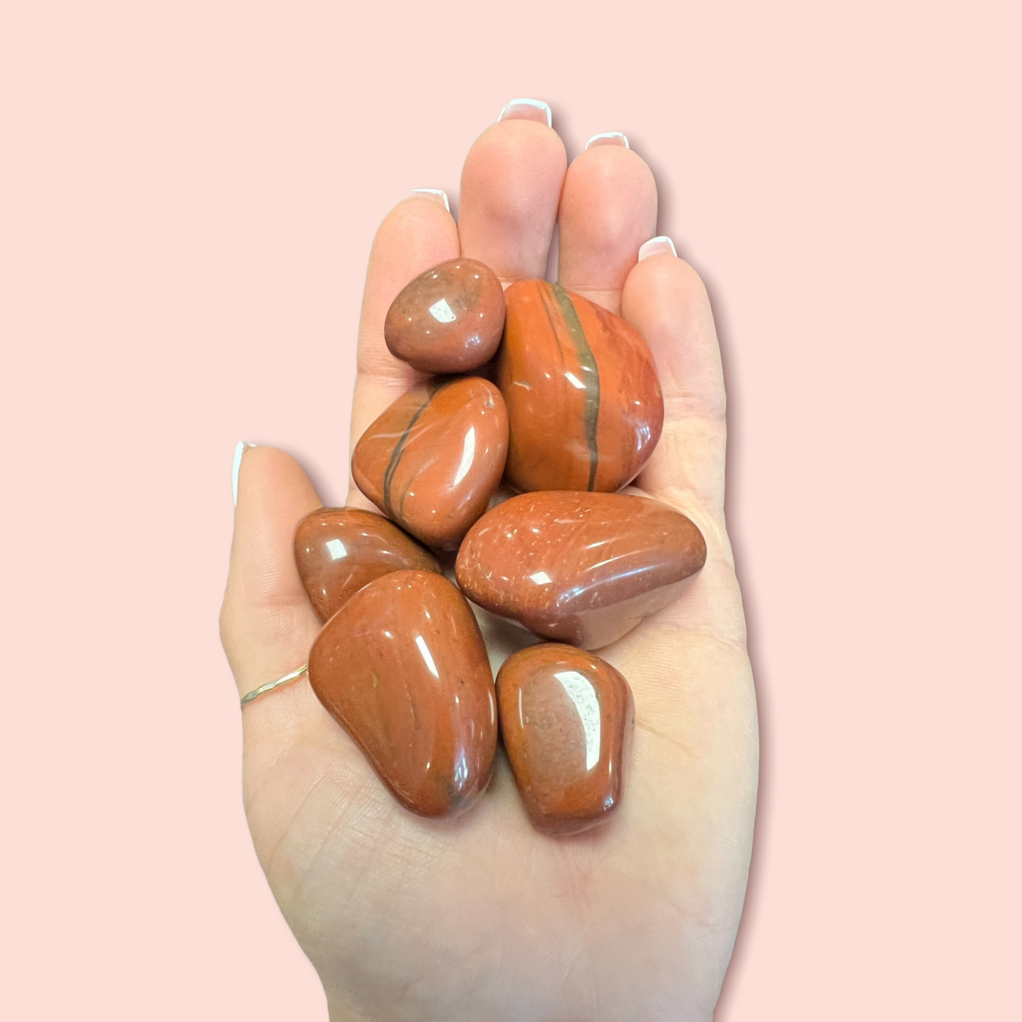 Red Jasper Tumbled