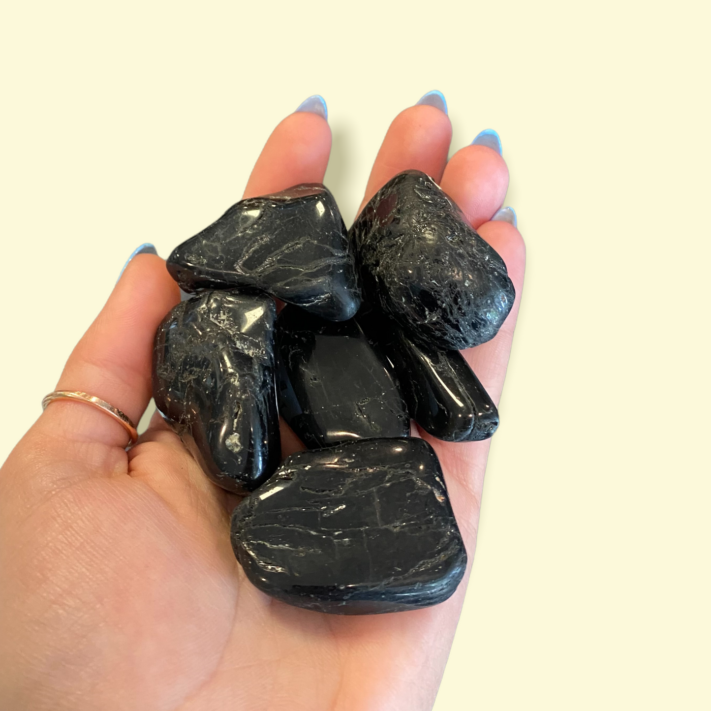 Black Tourmaline Large Tumbled