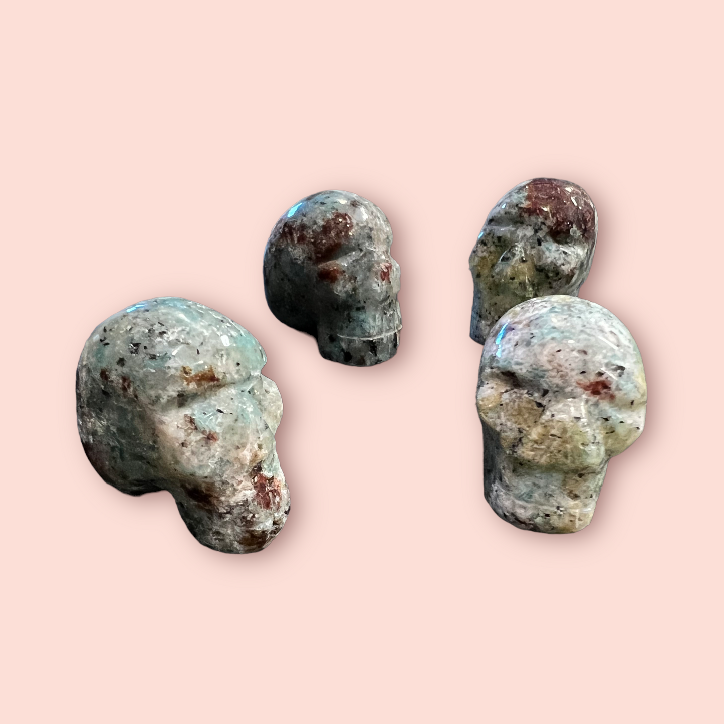 Amazonite Mini Skulls 25-30mm