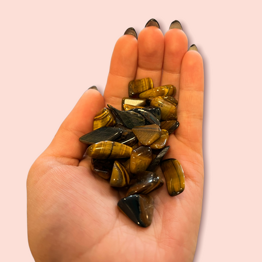 Tigers Eye Tumbled