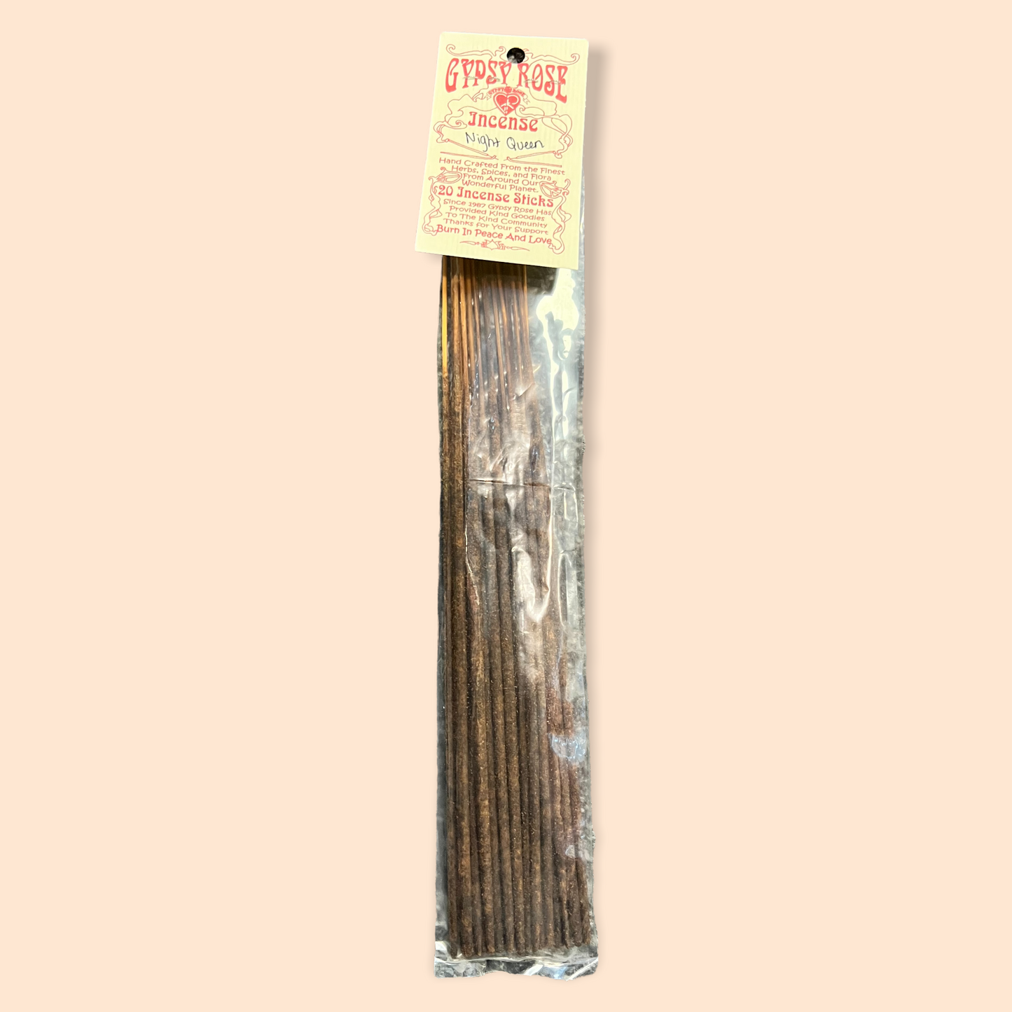 Gypsy Rose Incense 20 Pack