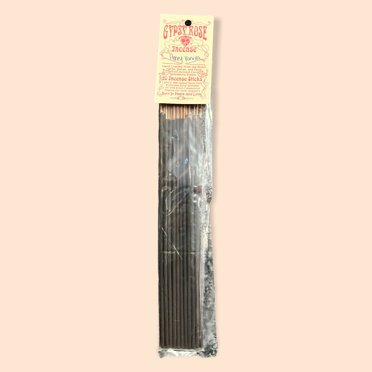 Gypsy Rose Incense 20 Pack