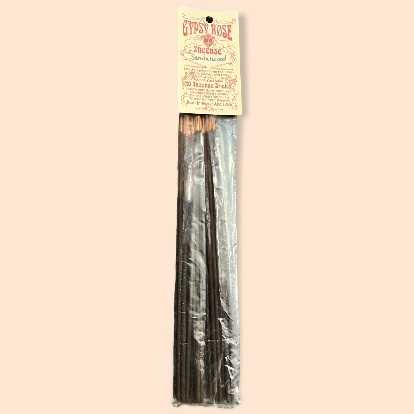 Gypsy Rose Incense 20 Pack