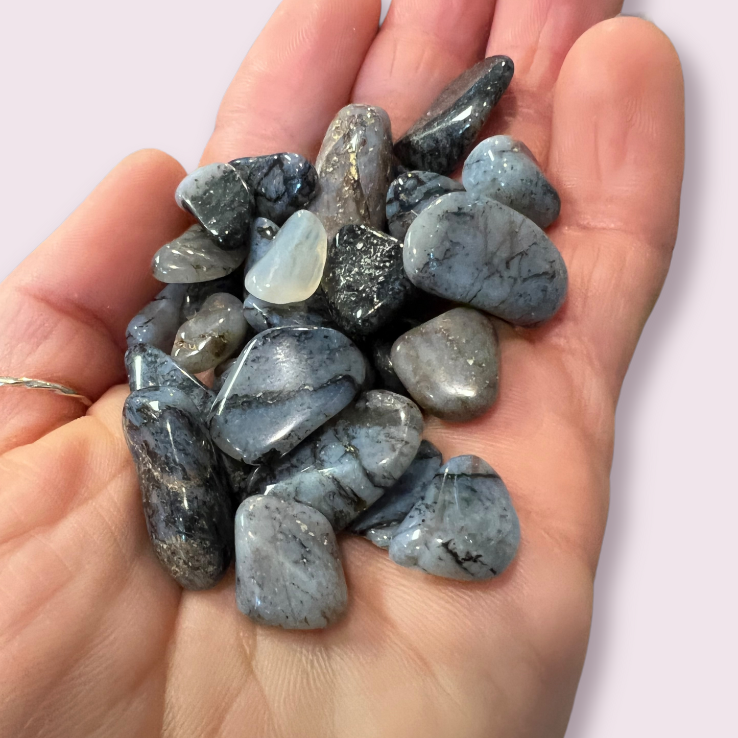 Blue Chert Tumbled Stone