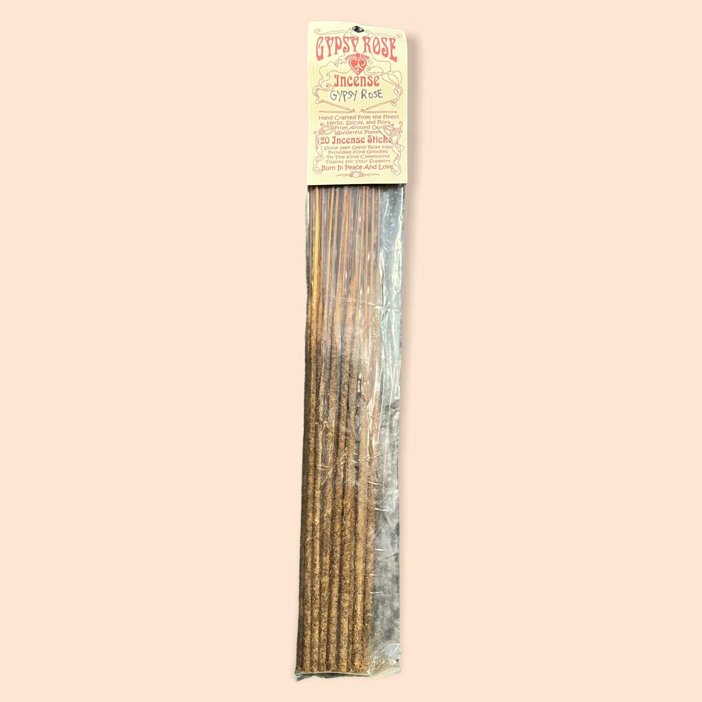 Gypsy Rose Incense 20 Pack