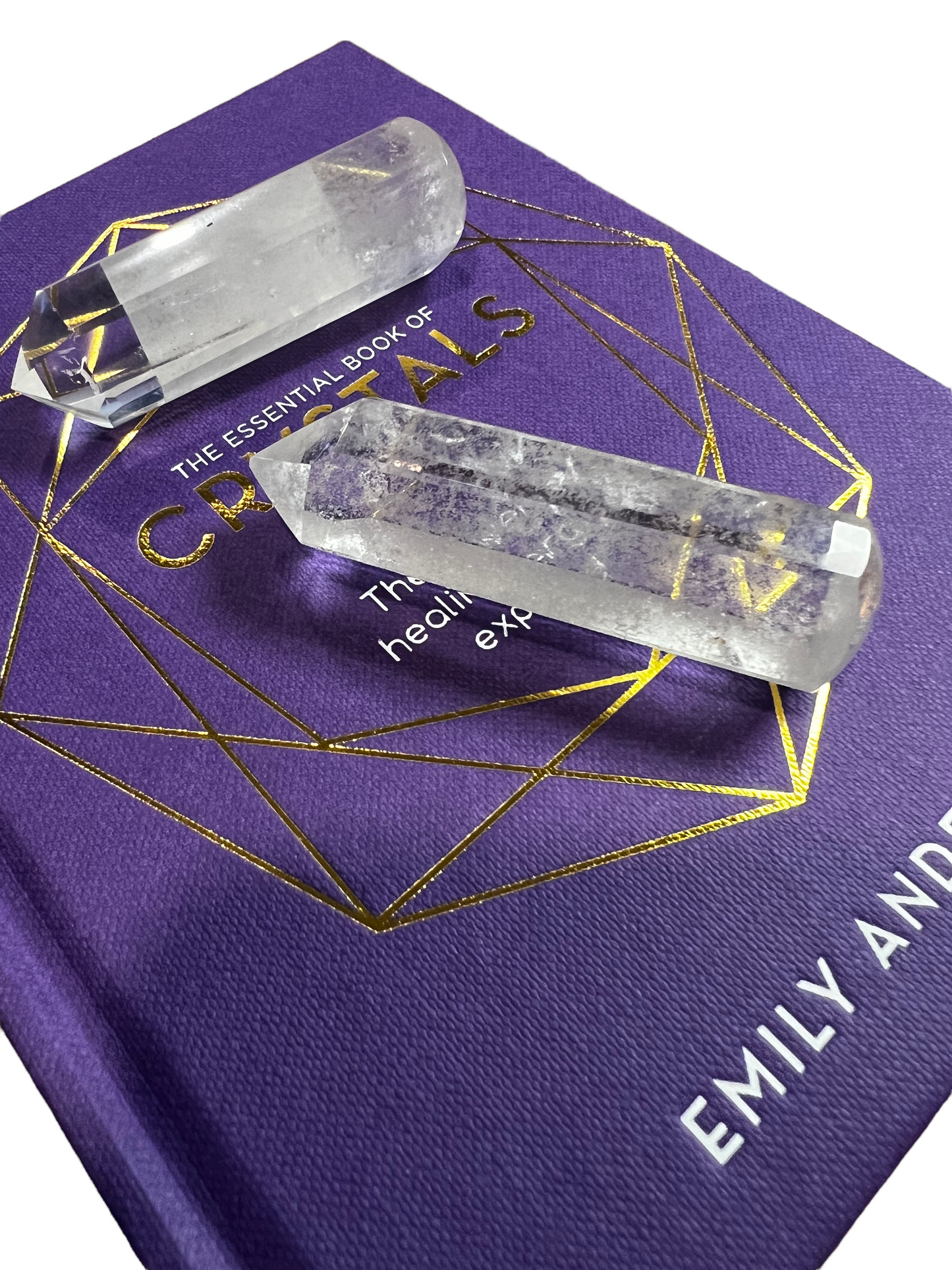 Crystal Massage Magic Wands Small Quartz