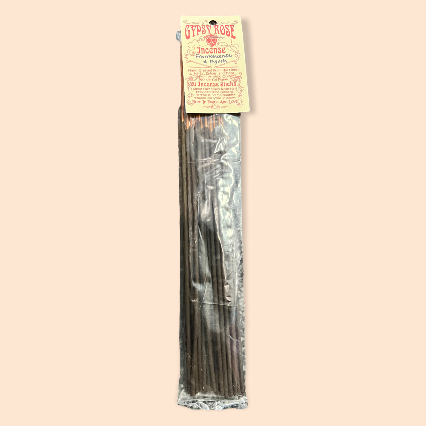 Gypsy Rose Incense 20 Pack