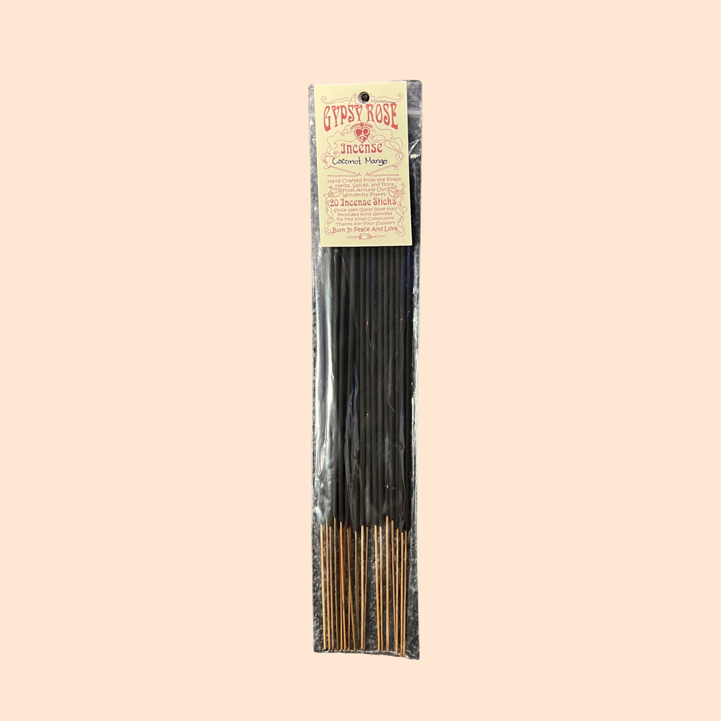 Gypsy Rose Incense 20 Pack