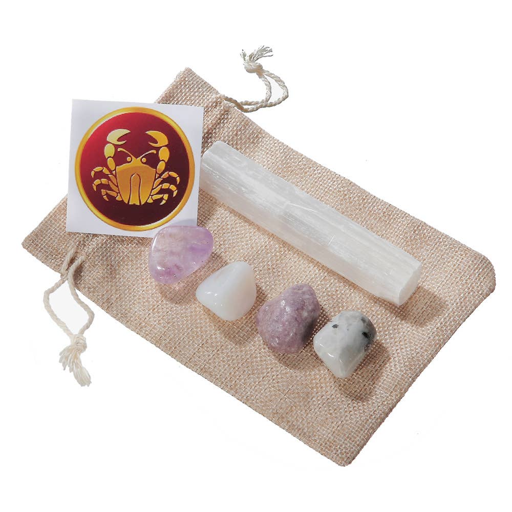 Cancer Sun Sign Crystal Pack