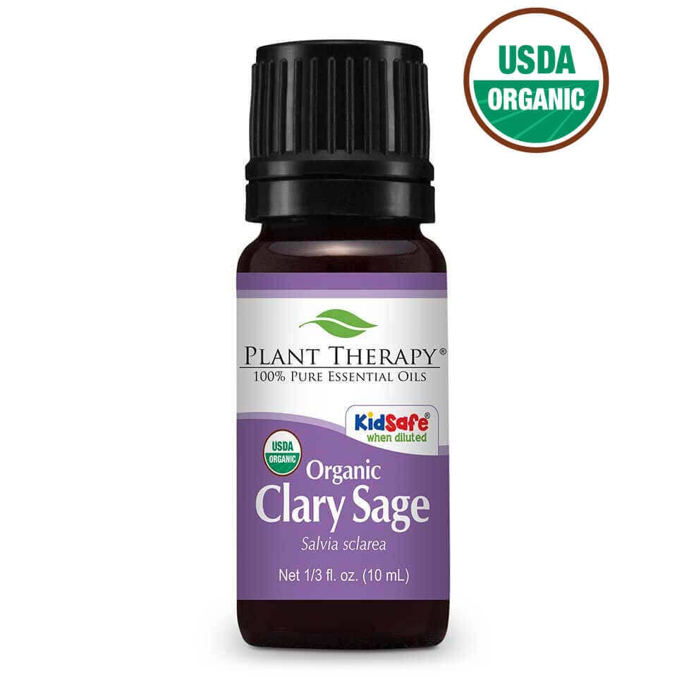 Clary Sage Organic Essential Oil 10 mL