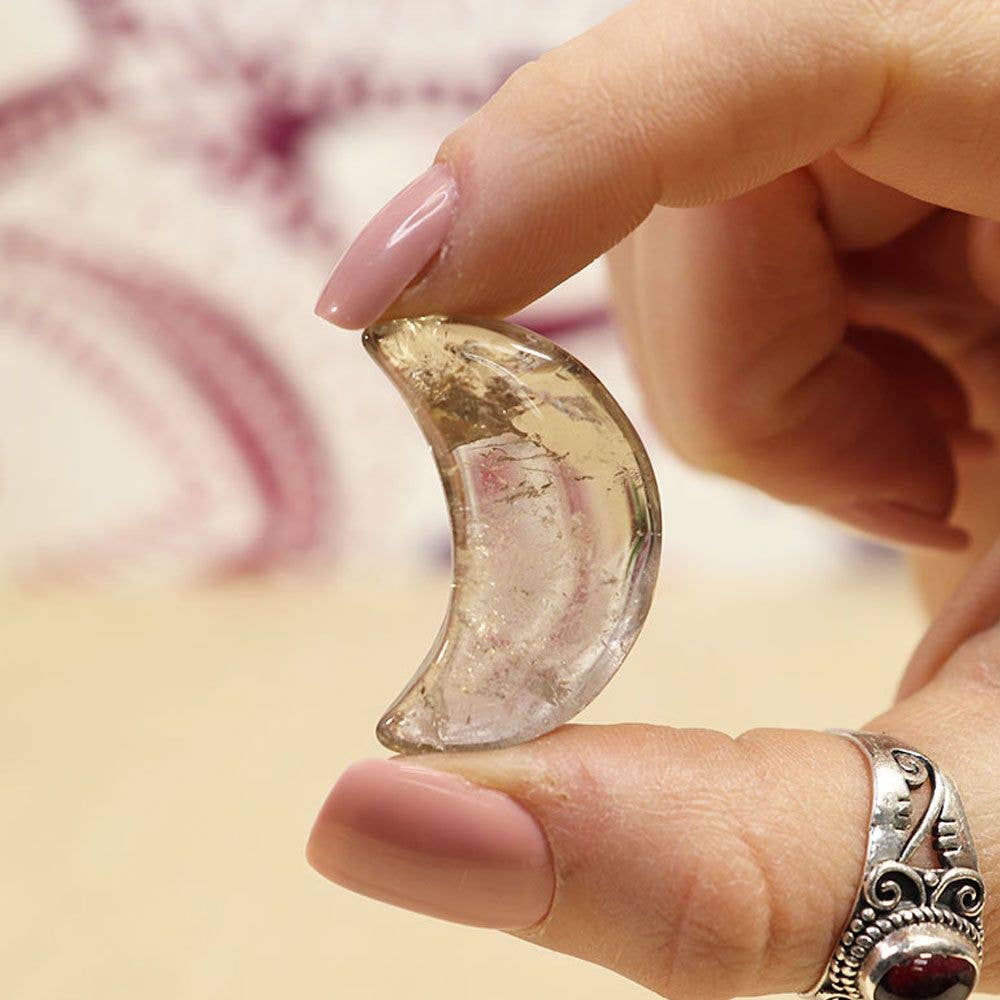 Half Moon Mini - Smoky Quartz | Smoky Quartz Crystal