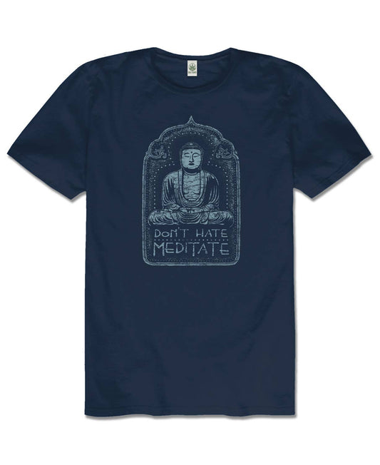 Don't Hate Meditate Organic T-Shirt