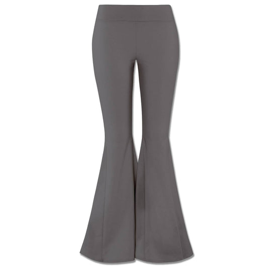 Organic Cotton Funky Bell Pants Charcoal