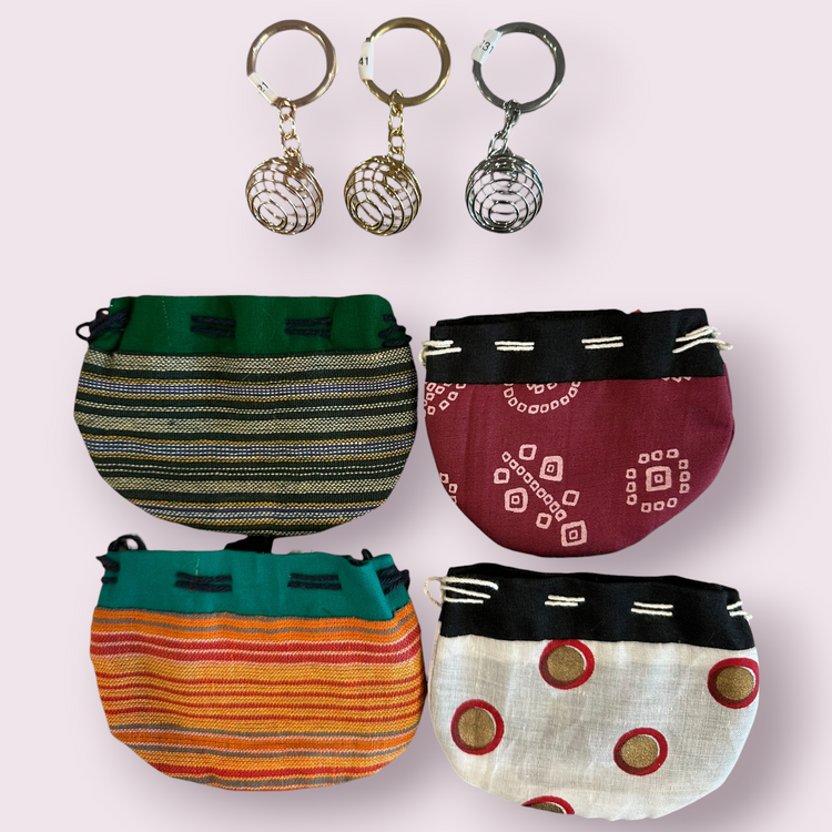 Crystal Pouches, Bags, & Cages