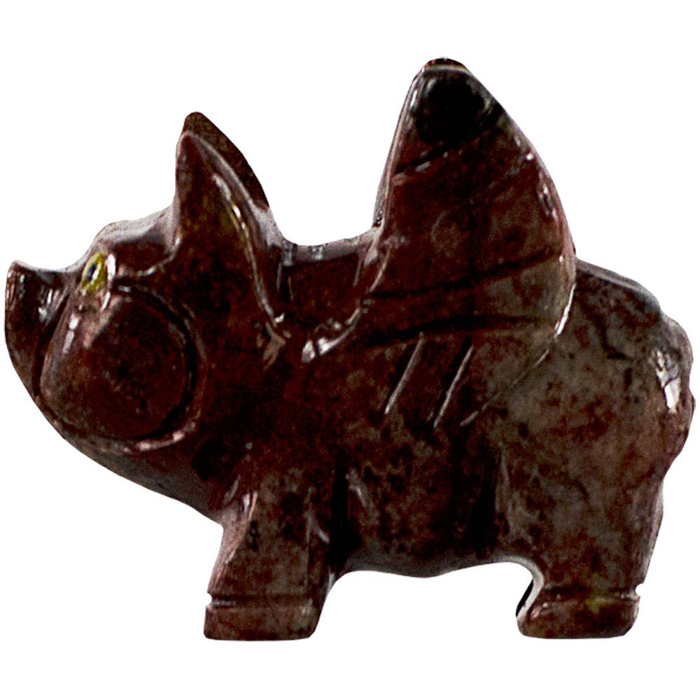 Spirit Animal 1.25-inch Angel-pig Dolomite
