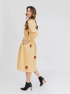 Mia Dress Honeycomb