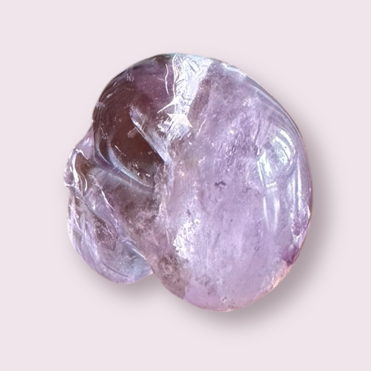 Amethyst Carved Skull 1 in.