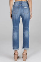 High Rise Boyfriend Jeans