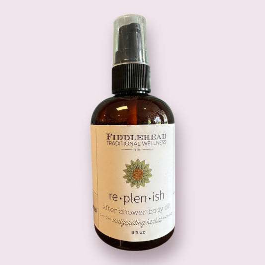 Replenish - Invigorating Herbal: 4 oz pump top bottle
