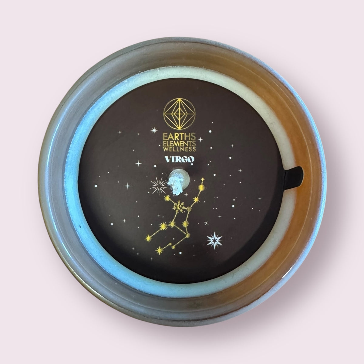 Virgo Zodiac Candle