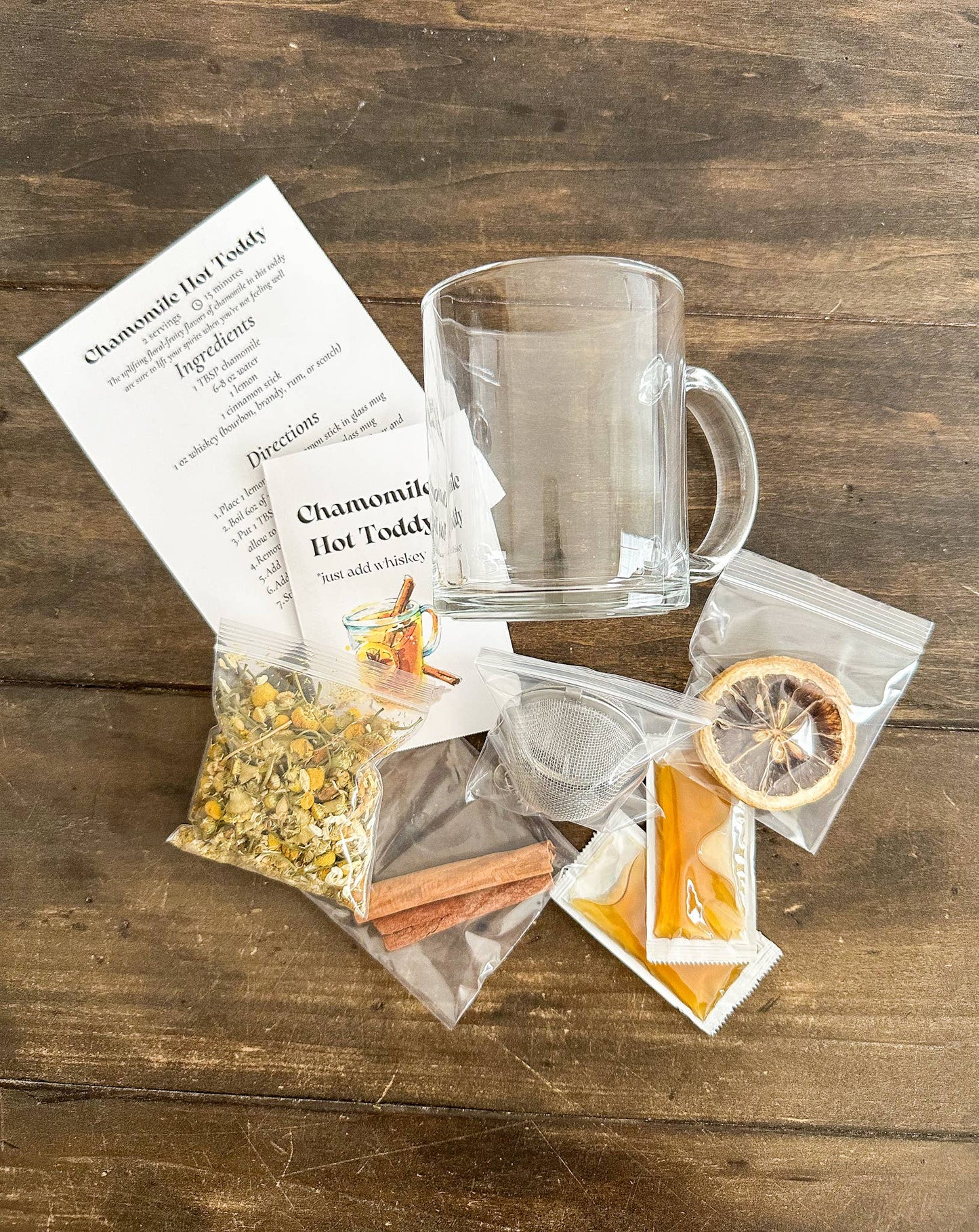 Chamomile Hot Toddy Gift Set: Chamomile Hot Toddy